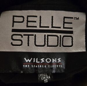 100% Real Leather Pelle Studio/Wilson's Leather Experts Reversible Jacket
